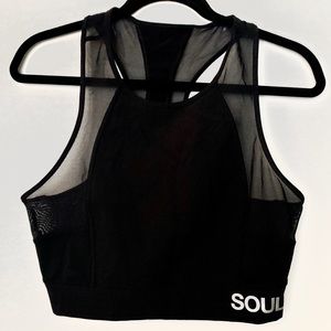 Lululemon Cropped Workout Top Size 12